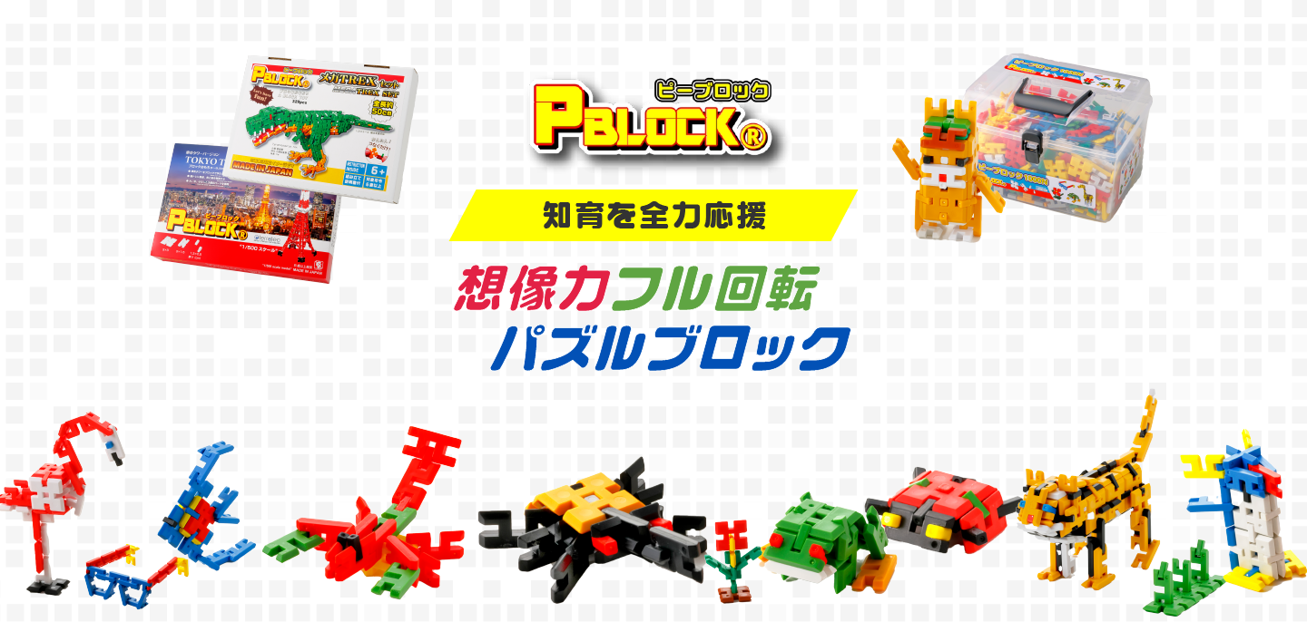 知育・脳トレ玩具、パズルブロックおもちゃのP-BLOCK 知育・脳トレ玩具、パズルブロックおもちゃのP-BLOCK