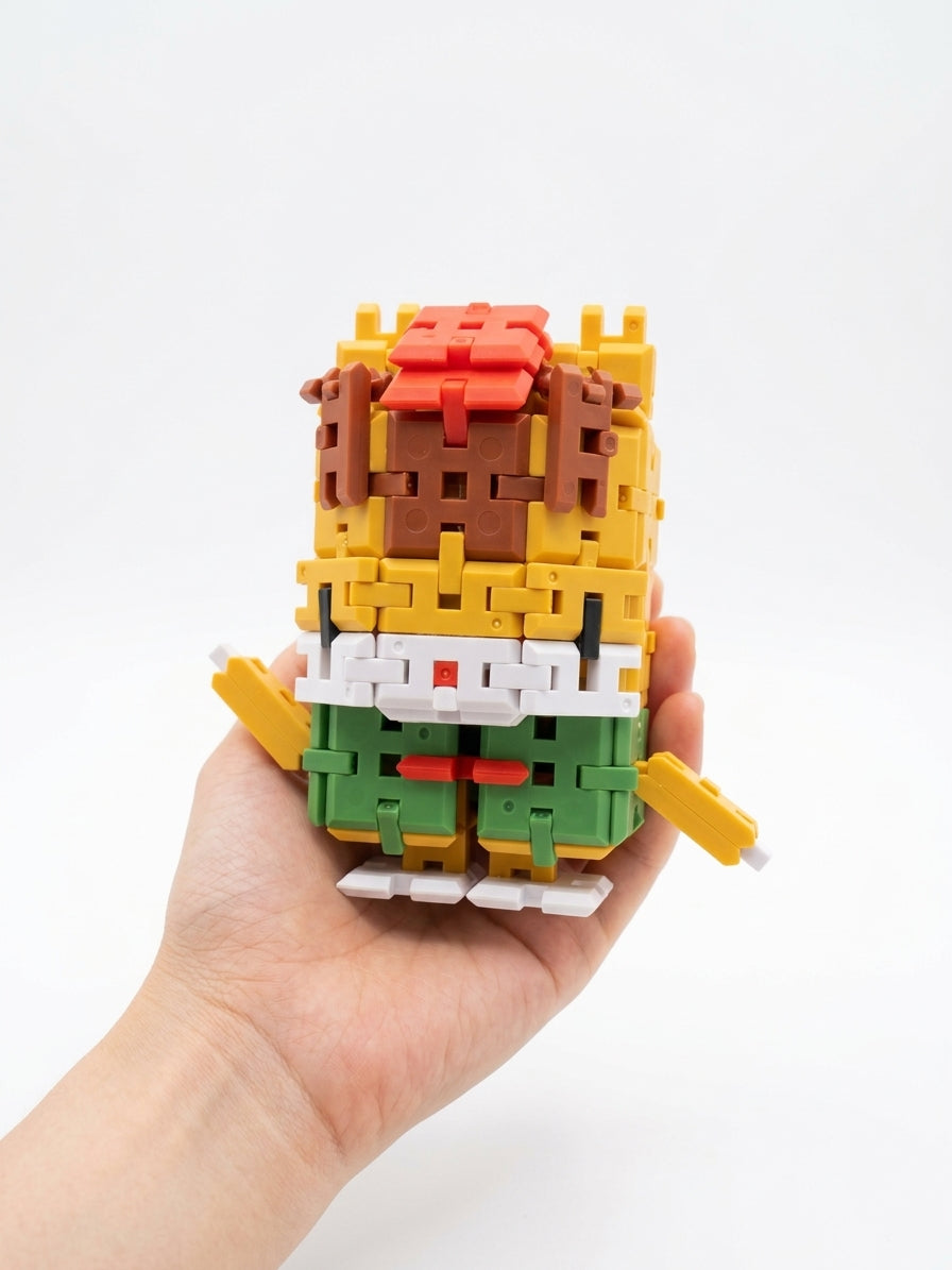 PBLOCK(ピーブロック)3Dぐんまちゃんパズル